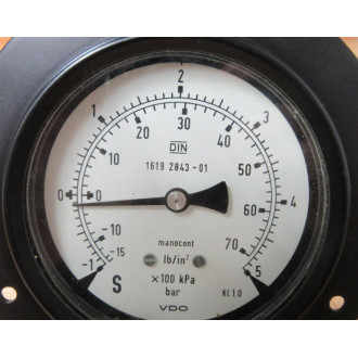Dover 1619-284301 Manocont Pressure Gauge 1619284301 Dover 1619-284301 Manocont Pressure Gauge 1619284301