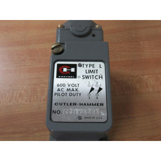 Cutler Hammer 10316H9335C Eaton Limit Switch Type L