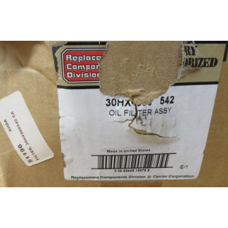 Carrier 30HX500542 Oil Filter Assembly F4-02F Carrier 30HX500542 Oil Filter Assembly F4-02F