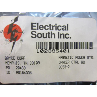 Magnetic Power 3C53-2 Dancer Control Board 3C532 ID:A0154335 - Parts Only