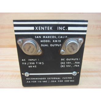 Xentek XM15 Power Supply - Used