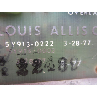 Louis Allis 5Y913-0222 Circuit Board 46S01674-0030 - Used