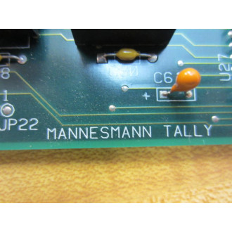 Mannesmann Tally 611100-075547 Logic Assy Board 611099-075758 - Used