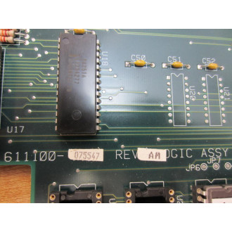 Mannesmann Tally 611100-075547 Logic Assy Board 611099-075758 - Used