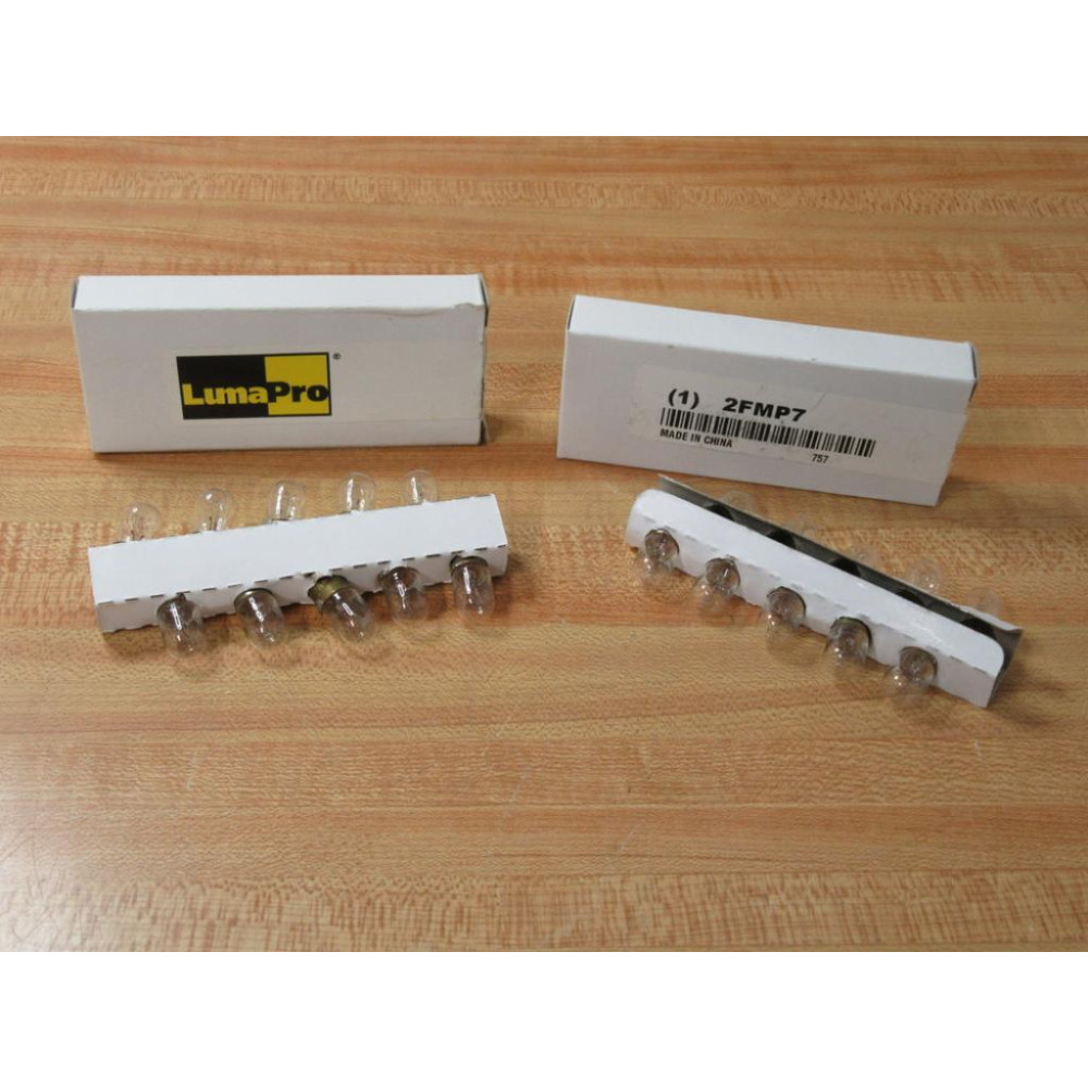 LumaPro 2FMP7 757 Miniature Lamp 2FMP7 (Pack of 20) LumaPro 2FMP7 757 Miniature Lamp 2FMP7 (Pack of 20)