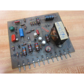 Louis Allis 46S940-0000-0010 Inverse Speed Gen.PCB 46S940-0010 - Used