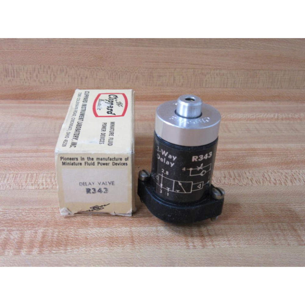 Clippard Minimatic R343 3-Way Delay Valve