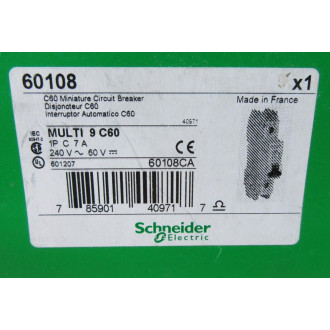 Schneider Electric 60108 Circuit Breaker 60108CA