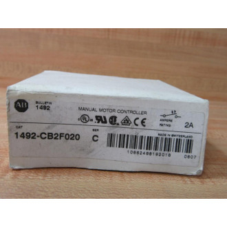 Allen Bradley 1492-CB2F020 2A Circuit Breaker 1492CB2F020