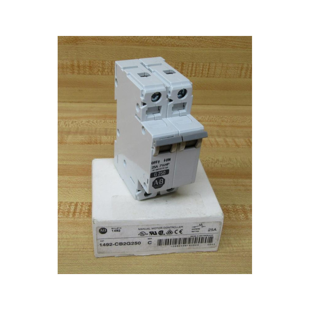 Allen Bradley 1492-CB2G250 Circuit Breaker 1492CB2G250 Allen Bradley 1492-CB2G250 Circuit Breaker 1492CB2G250