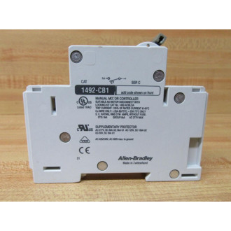 Allen Bradley 1492-CB1G030 Breaker 3A Ser C Allen Bradley 1492-CB1G030 Breaker 3A Ser C