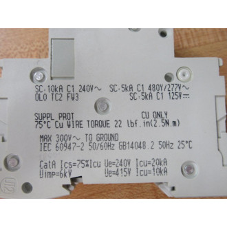 Schneider 24135 Square D Breaker 25A MG24135 Merlin Gerin