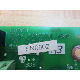 Larco 234000 Zone Monitor 3000 Bd.234004 - Parts Only