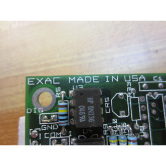 EXAC 050055 Circuit Board 04005500 - Used