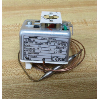 JUMO EM-50 Thermostat EM50 WO Knob - New No Box