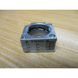Siemens 3SB3 644-6BA60 White 3SB36446BA60 wBase & Clip - New No Box