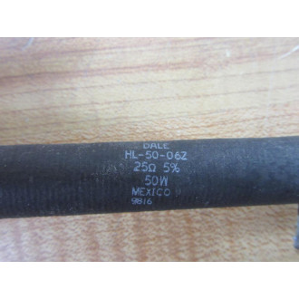 Dale HL-50-06Z 50W Resistor HL-50-06Z 25Ω - Used