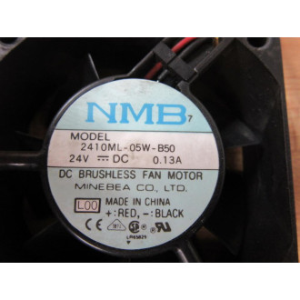 NMB 2410ML-05W-B50 DC Brushless Fan Motor 2410ML05WB50 (Pack of 3) - Used NMB 2410ML-05W-B50 DC Brushless Fan Motor 2410ML05WB50 (Pack of 3) - Used