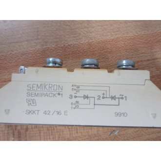 Semikron SKKT 4216 E Thyristor Diode Module SKKT4216E (Pack of 5) - Used