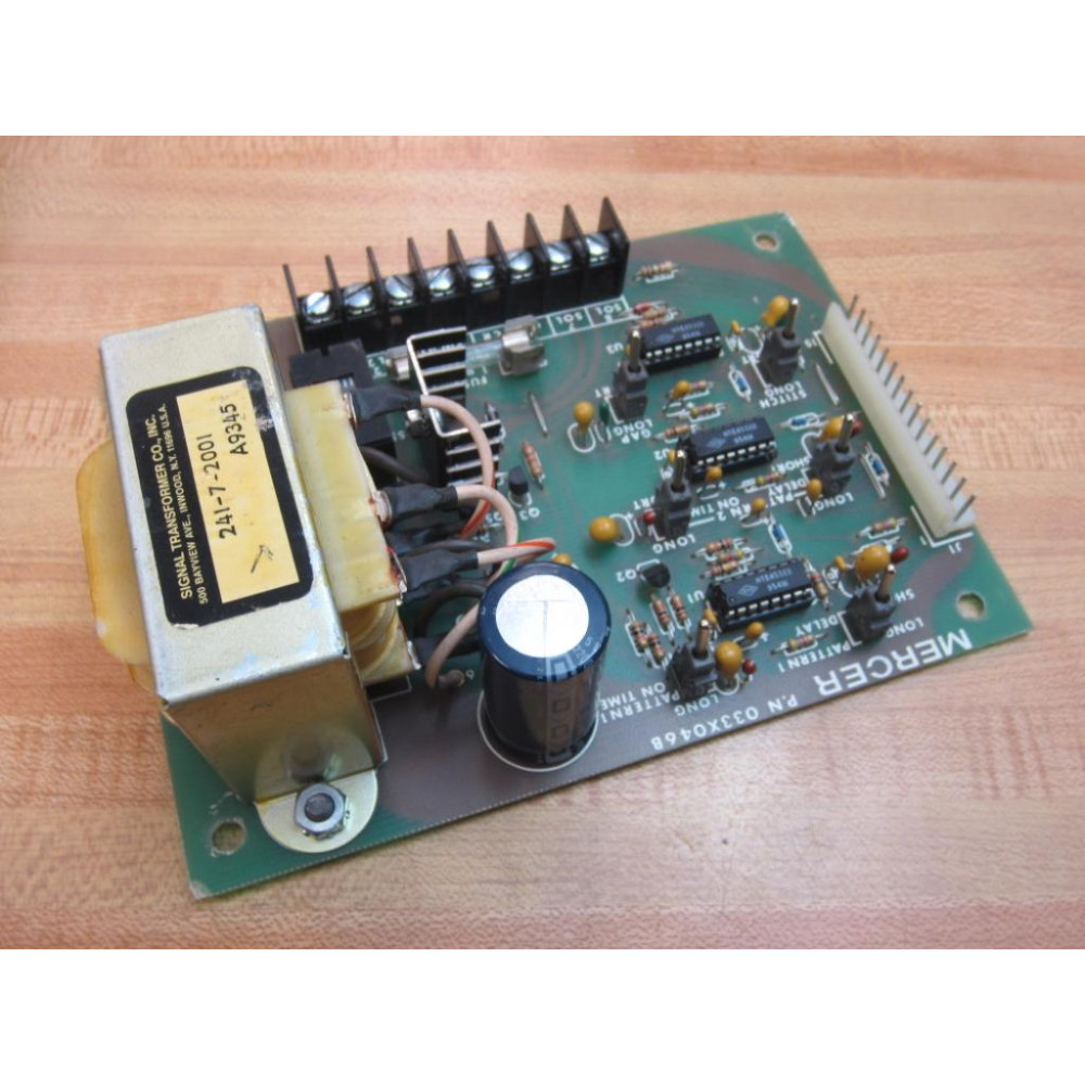 Mercer 033X046 Circuit Board 033X046B - Used