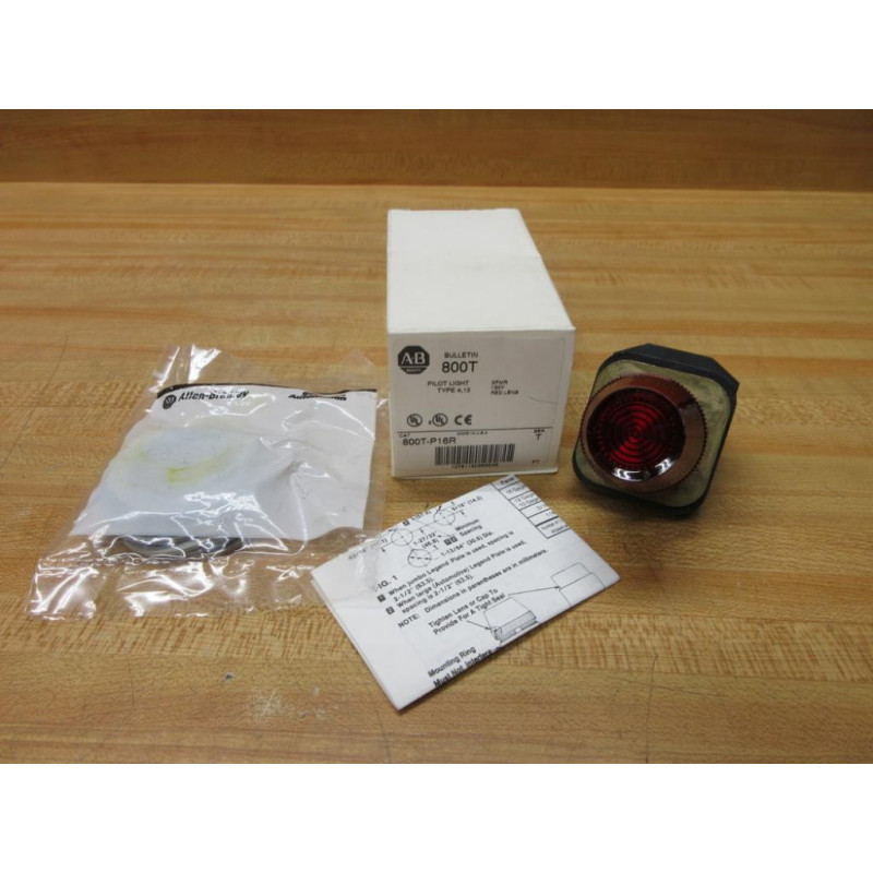 Allen Bradley 800T-P16R Pilot Light 800TP16R Series T