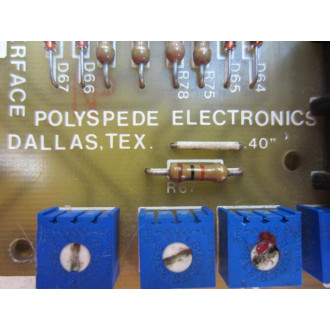 Polyspede Electronics E1491-01-ES Position Interface E149101ES - Used