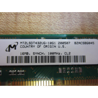 Micron MT2LSDT432UG-10G1 Memory Module - Used Micron MT2LSDT432UG-10G1 Memory Module - Used