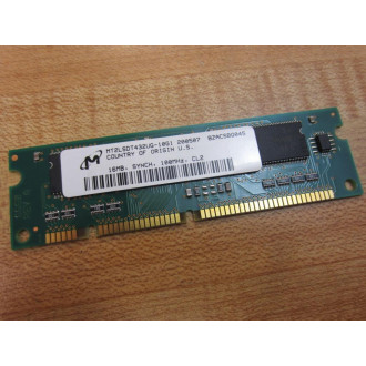 Micron MT2LSDT432UG-10G1 Memory Module - Used Micron MT2LSDT432UG-10G1 Memory Module - Used