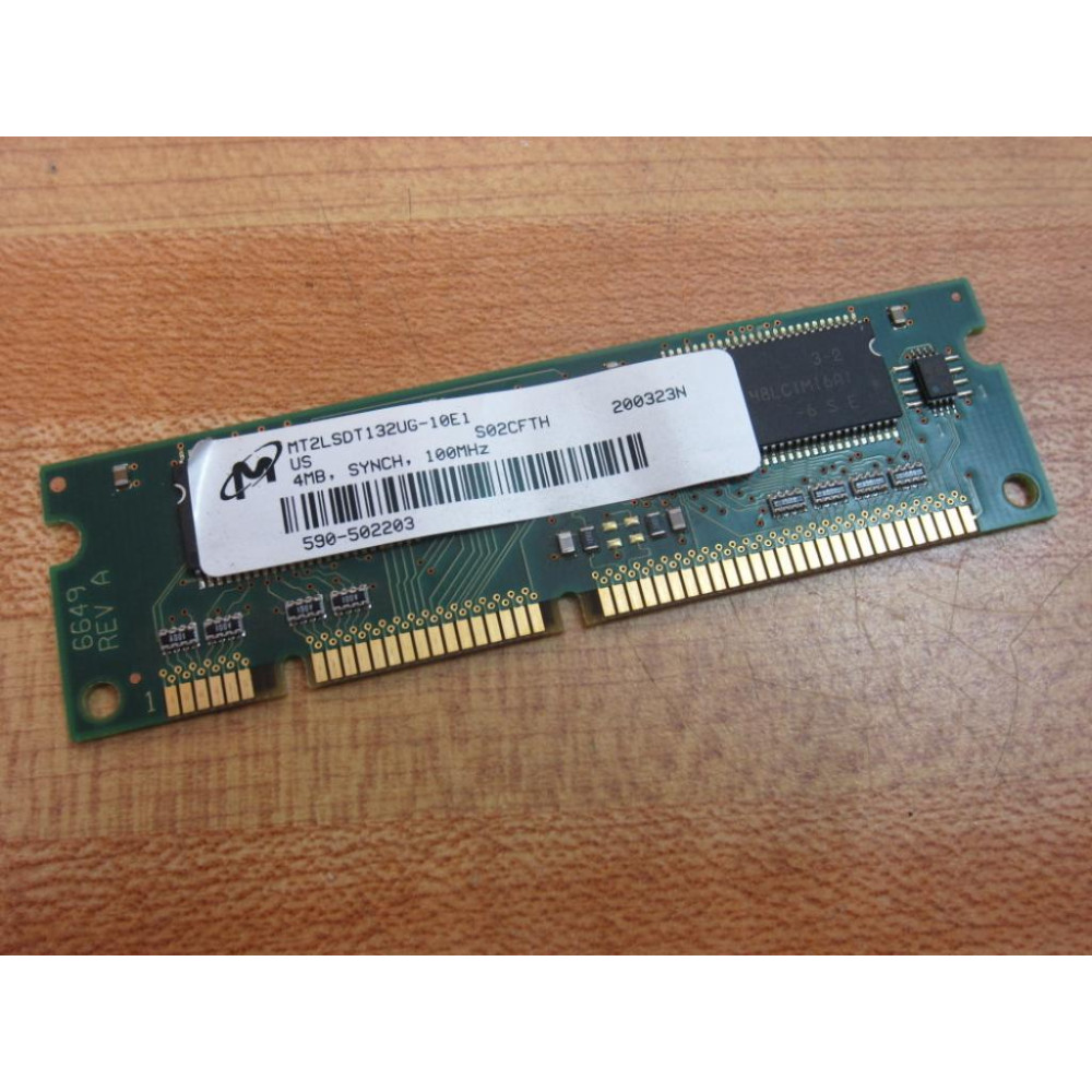 Micron MT2LSDT132UG-10E1 Memory Module - Used Micron MT2LSDT132UG-10E1 Memory Module - Used