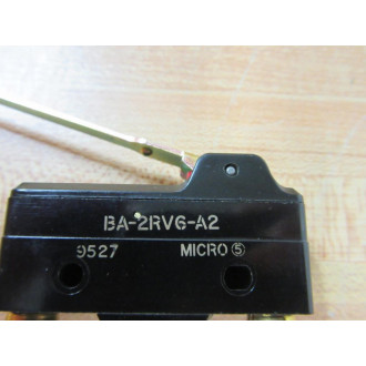 Honeywell  Micro Switch BA-2RV6-A2 Basic Limit Switch wLever BA2RV6A2 - New No Box