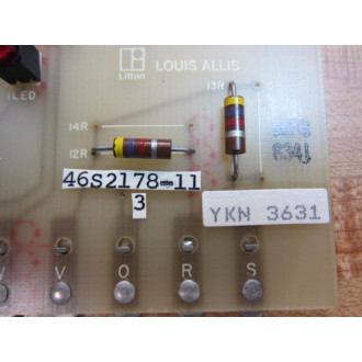 Louis Allis 46S2178-11 Circuit Board 46S217811 - New No Box