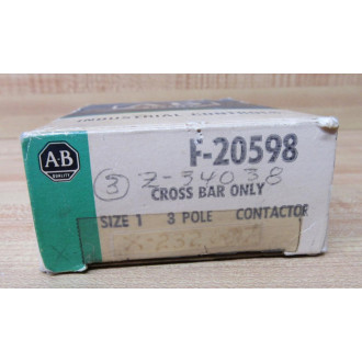 Allen Bradley F-20598 Cross Bar F20598