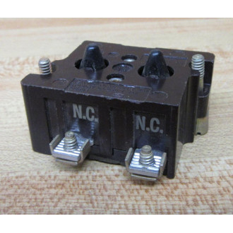Cutler Hammer 10250T57 Contact Block 2N.C.