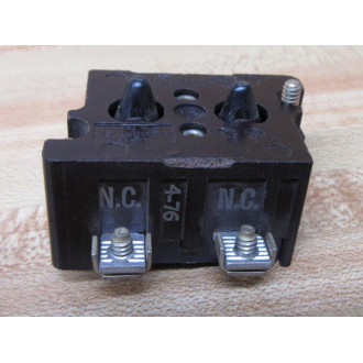 Cutler Hammer 10250T57 Contact Block 2N.C.