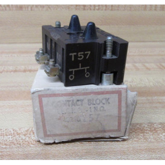 Cutler Hammer 10250T57 Contact Block N.O.