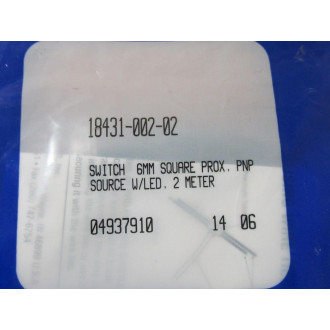 PHD 18431-001-02 Proximity Switch 18431001002 Black
