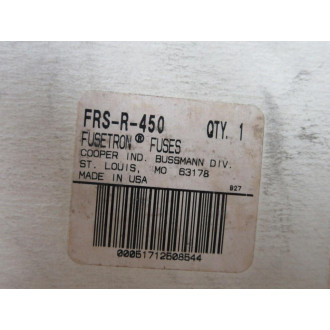 Buss FRS-R-450 Bussmann Fuse Cross Ref 6F242 Long Body Buss FRS-R-450 Bussmann Fuse Cross Ref 6F242 Long Body