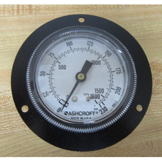 Ashcroft 25W1001TH 02B XFF 200-AGR Panel Mount Gauge Ashcroft 25W1001TH 02B XFF 200-AGR Panel Mount Gauge