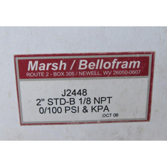 MarshBellofram J2448 Gauge MarshBellofram J2448 Gauge