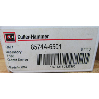 Cutler Hammer 8574A-6501 Output Relay 8574A6501