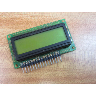 Wayton MC1602UW-SYL LCD Module Display Board MC1602UWSYL PC-1602Q1 - Used
