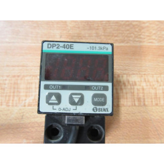 Sunx DP2-40E Digital Vacuum Sensor DP240E - Used
