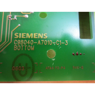 Siemens C98043-A7010-L2 Power Unit C98043A7010L2 - Used