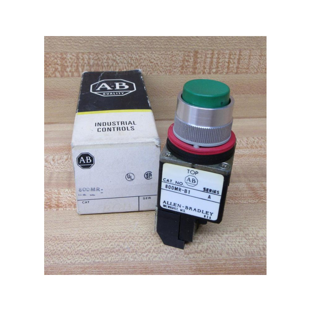Allen Bradley 800MR-B1 Push Button 800MRB1 Allen Bradley 800MR-B1 Push Button 800MRB1