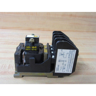 Square D 8501-HO-40 Control Relay 8501-H0-40 Series B - Used