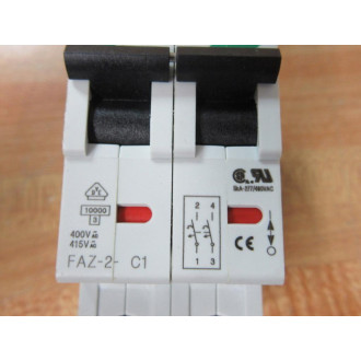 Moeller FAZ-2-C1 1A Circuit Breaker FAZ2C1 - New No Box
