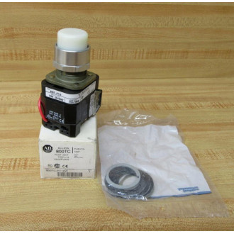 Allen Bradley 800TC-PT16W Pilot Light 800TCPT16W