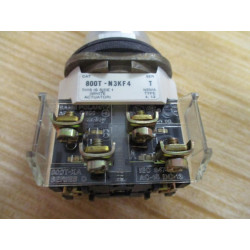 Allen Bradley 800T-N3KF4B Selector Switch 800TN3KF4B Ser. T