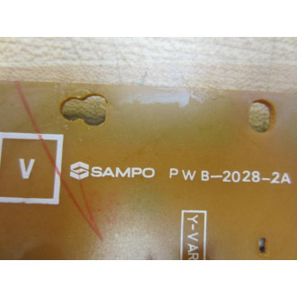 Sampo PWB-2028-2A Circuit Board PWB20282A - Used
