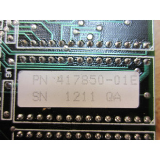 MTS D417849-01 Circuit Board 417850-01E - Used